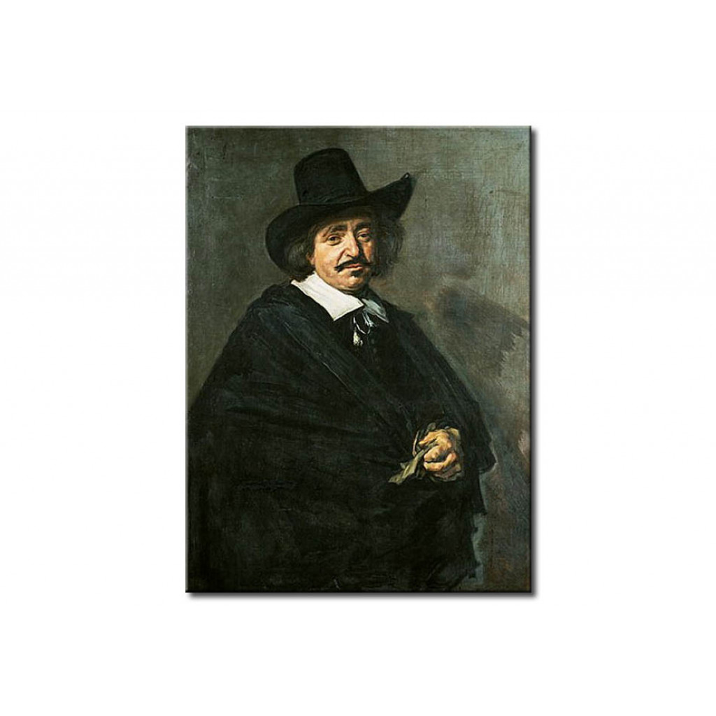 Schilderij  Frans Hals: Portrait Of A Man