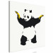 Obraz do malowania po numerach Panda z bananami 125725 additionalThumb 5