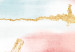 Carta da parati moderna Nuvole affascinanti - Astrazione in rosa, bianco e blu 138525 additionalThumb 4