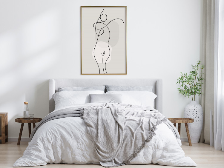 Poster Figure of a Woman - Linear and Abstract Figure in a Modern Style 146225 additionalImage 9