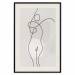 Poster Figure of a Woman - Linear and Abstract Figure in a Modern Style 146225 additionalThumb 42