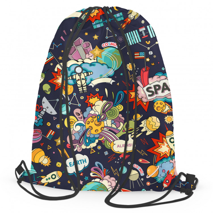 Mochila Cosmic adventure - composition with rockets, planets and astronauts 147625