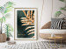 Poster Dazzling Leaf - Plant in the Sunlight Above the Surface of Emerald Waters 149725 additionalThumb 14