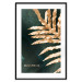 Poster Dazzling Leaf - Plant in the Sunlight Above the Surface of Emerald Waters 149725 additionalThumb 26