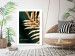 Poster Dazzling Leaf - Plant in the Sunlight Above the Surface of Emerald Waters 149725 additionalThumb 11