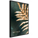 Poster Dazzling Leaf - Plant in the Sunlight Above the Surface of Emerald Waters 149725 additionalThumb 2