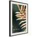Poster Dazzling Leaf - Plant in the Sunlight Above the Surface of Emerald Waters 149725 additionalThumb 9