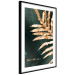 Poster Dazzling Leaf - Plant in the Sunlight Above the Surface of Emerald Waters 149725 additionalThumb 6