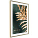 Poster Dazzling Leaf - Plant in the Sunlight Above the Surface of Emerald Waters 149725 additionalThumb 15