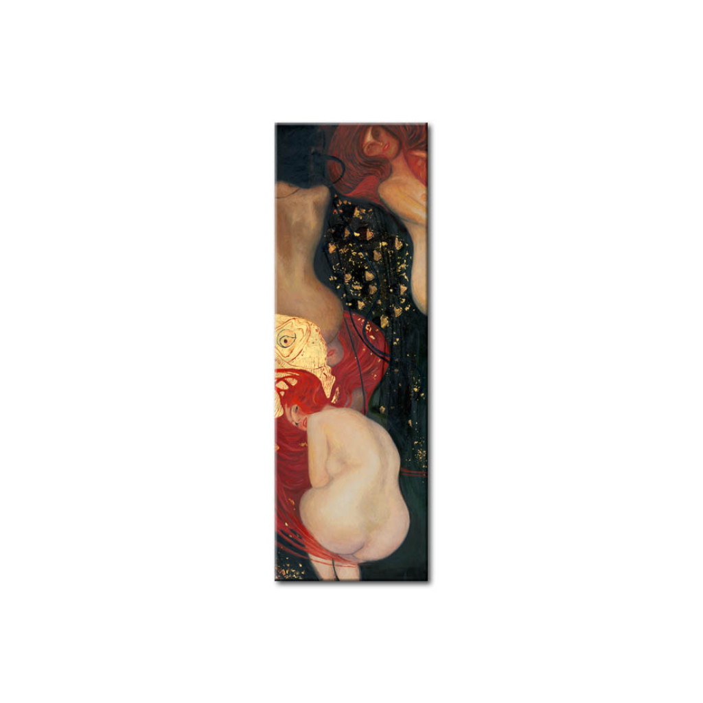 Schilderij  Klimt: Goudvis