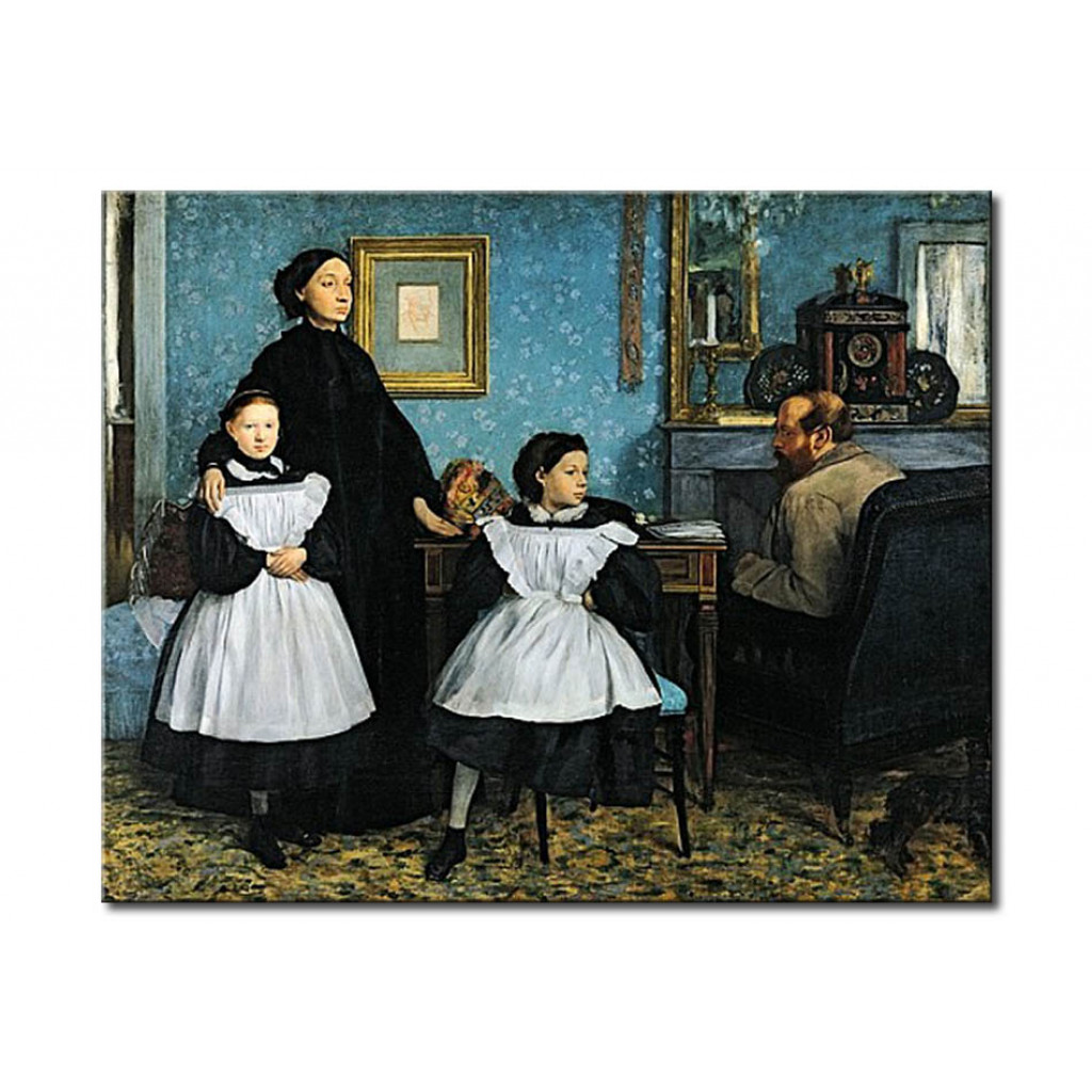 Schilderij  Edgar Degas: The Bellelli Family