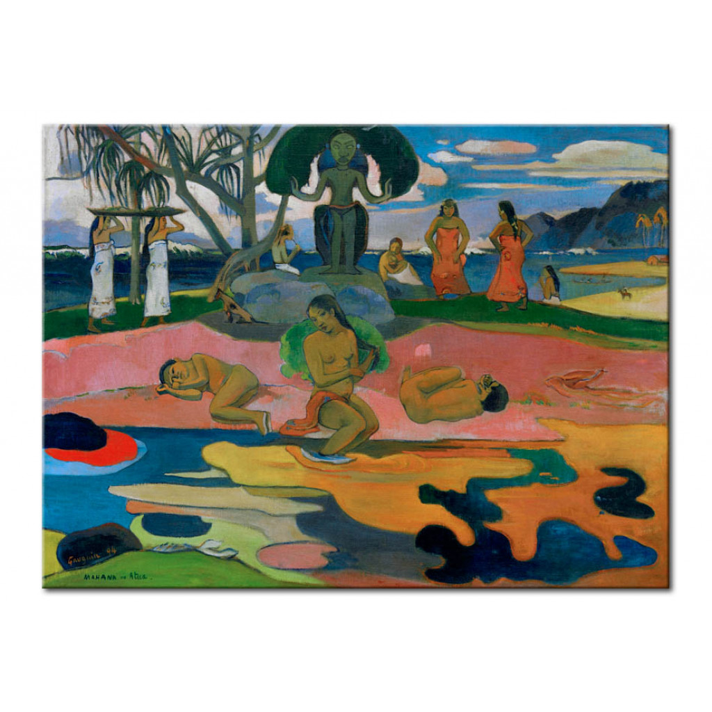 Schilderij  Paul Gauguin: Mahana No Atua