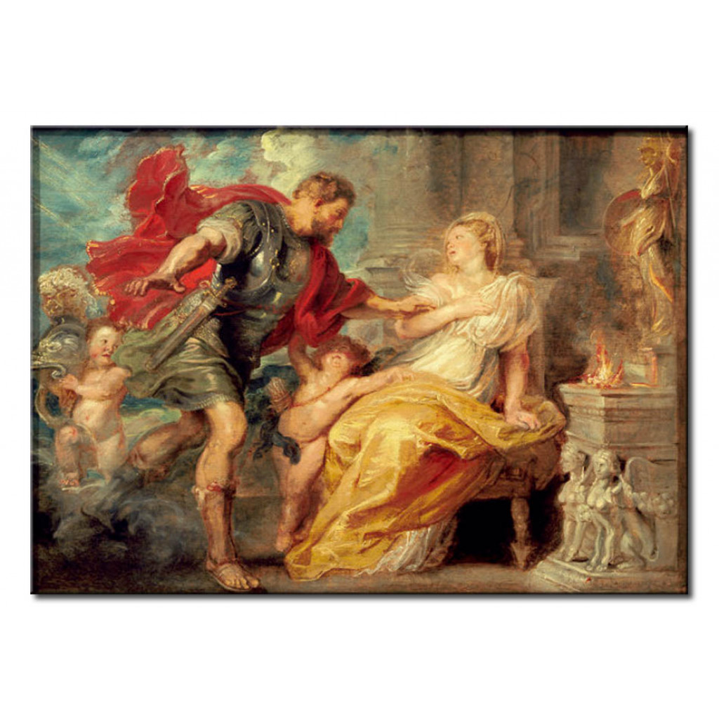 Schilderij  Peter Paul Rubens: Mars And Rhea Silvia