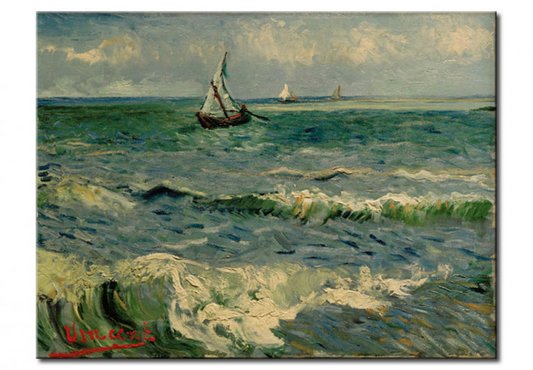 Reprodukcja obrazu The Sea at Les Saintes-Mariesdela-Mer 52425