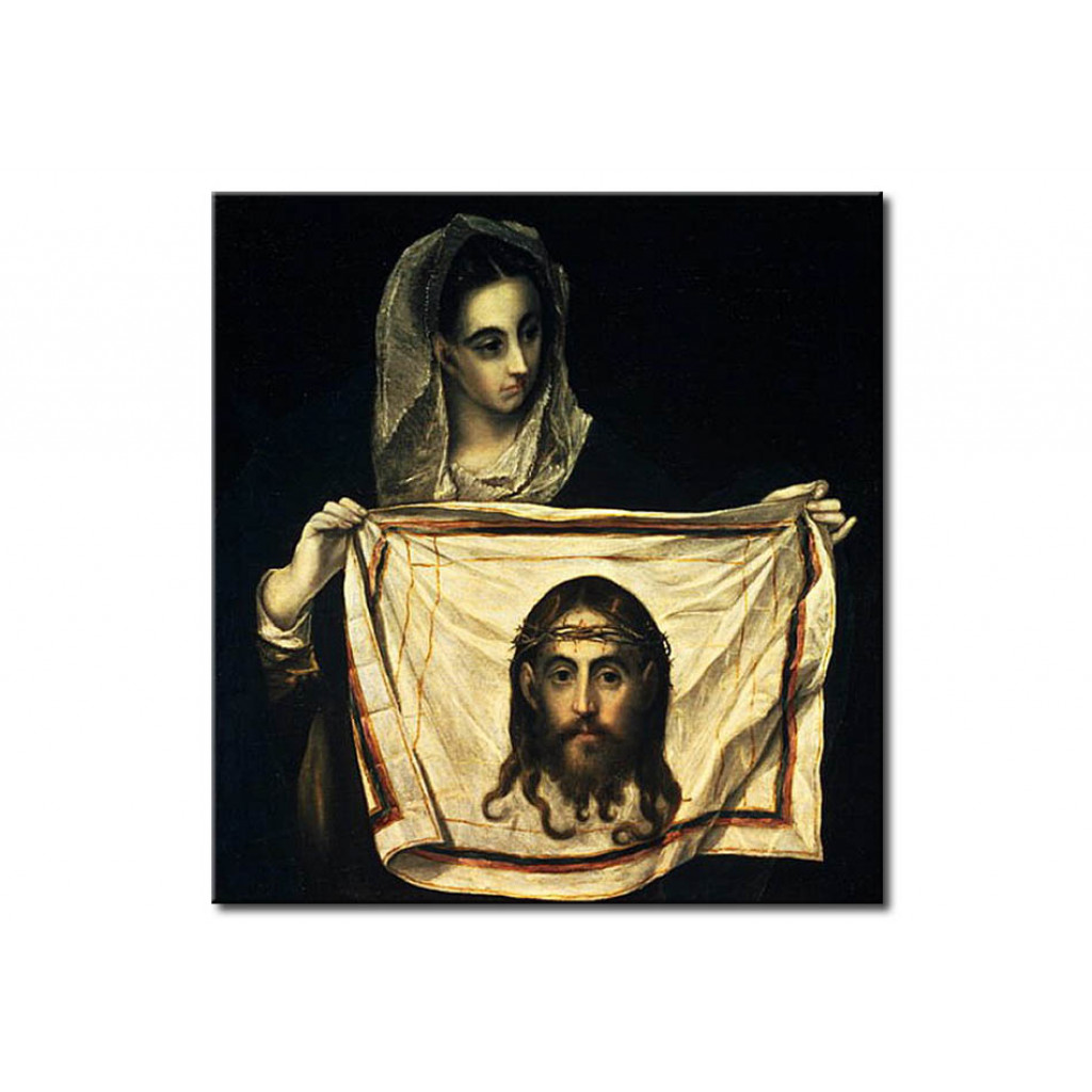 Reprodukcja Obrazu St.Veronica With The Holy Shroud