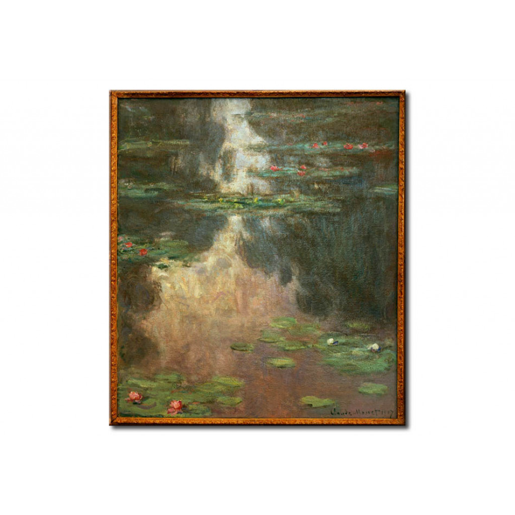 Schilderij  Claude Monet: Nympheas (Waterlillies)
