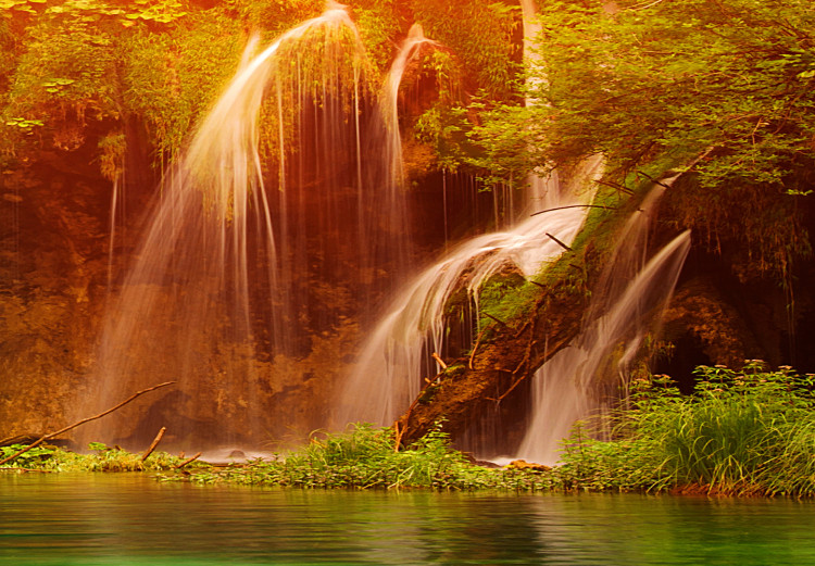 Bild auf Leinwand Nature: Magnificent Waterfall 97525 additionalImage 4