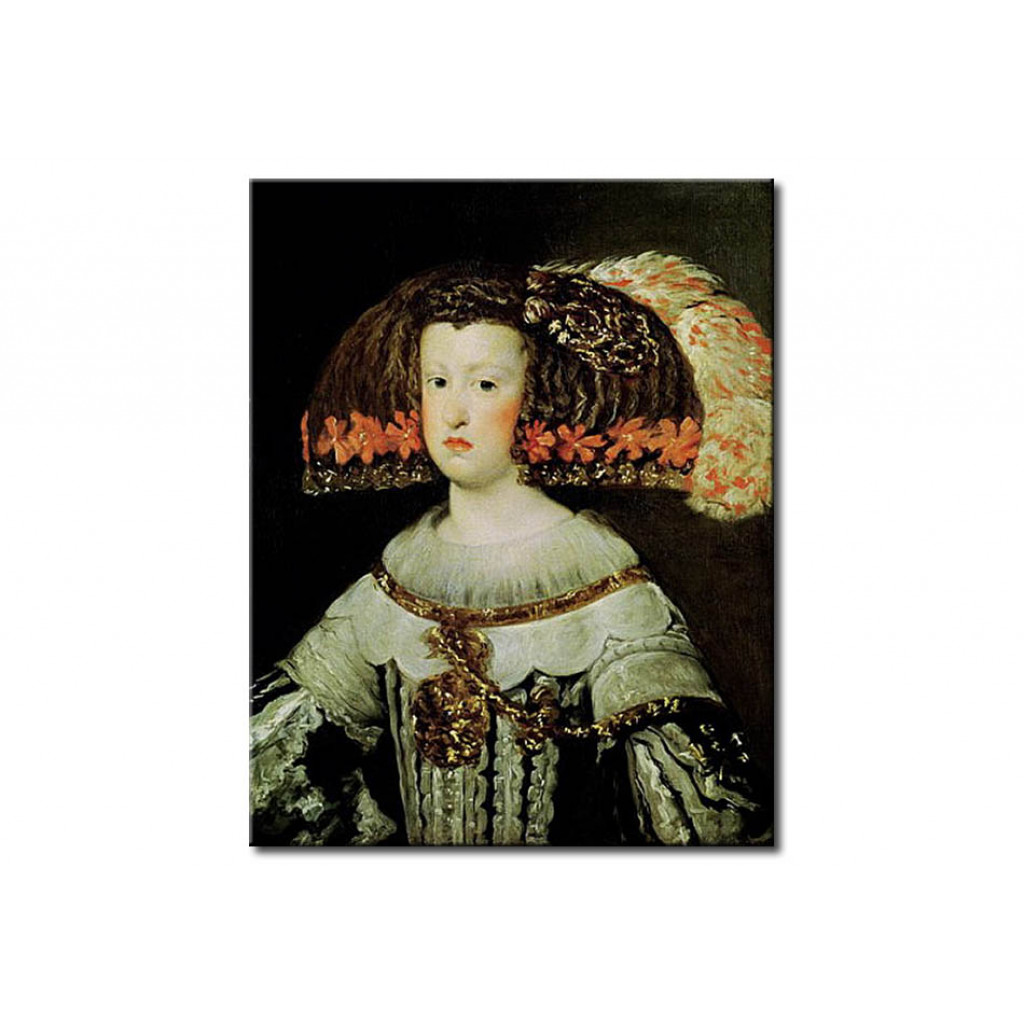 Målning Portrait Of Queen Maria Anna