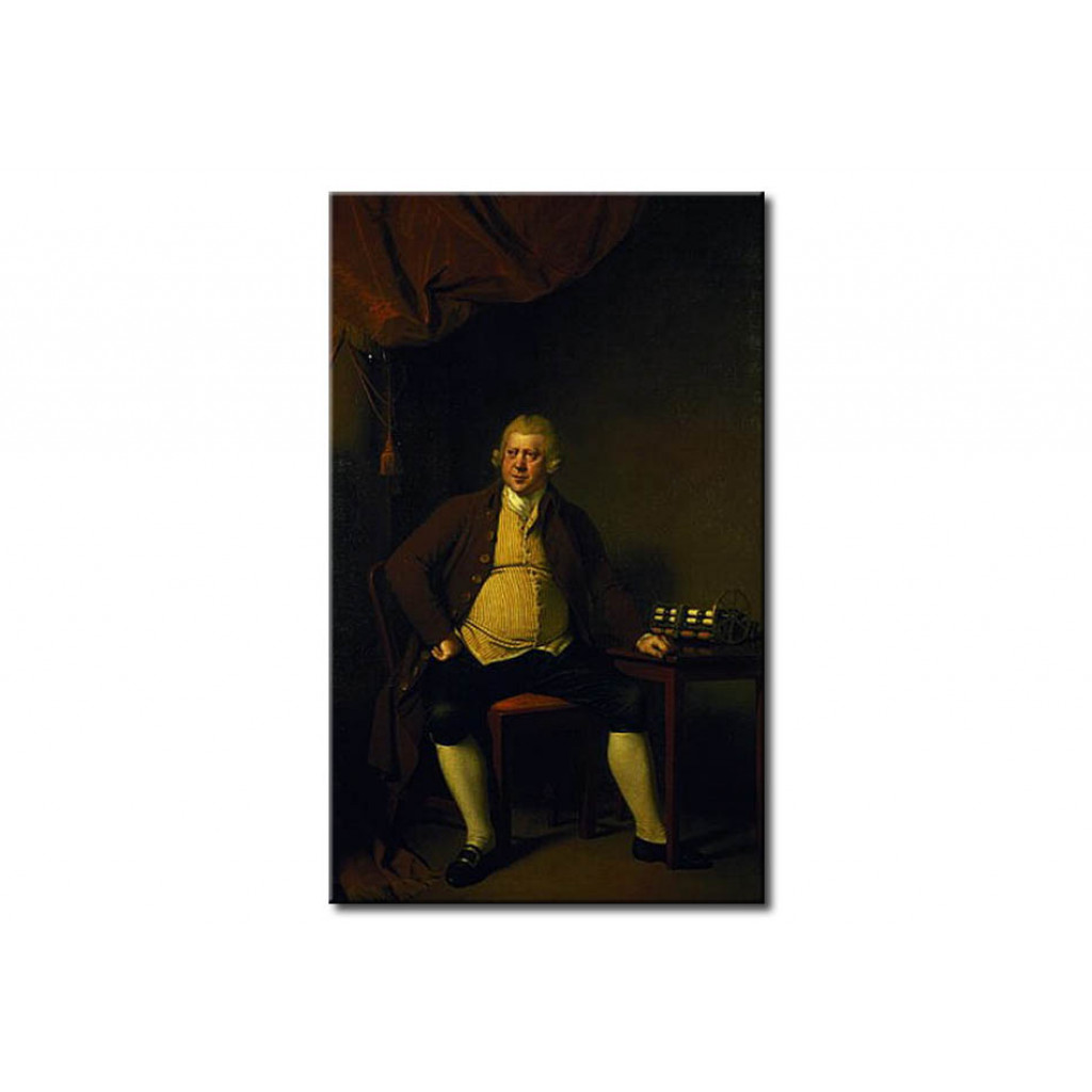 Schilderij  Joseph Wright Of Derby: Sir Richard Arkwright