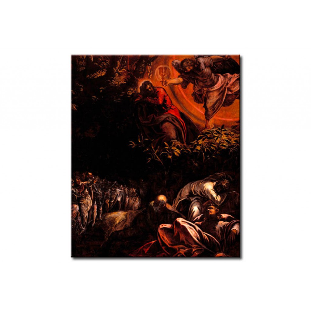 Schilderij  Tintoretto: Christ At Mount Of Olives
