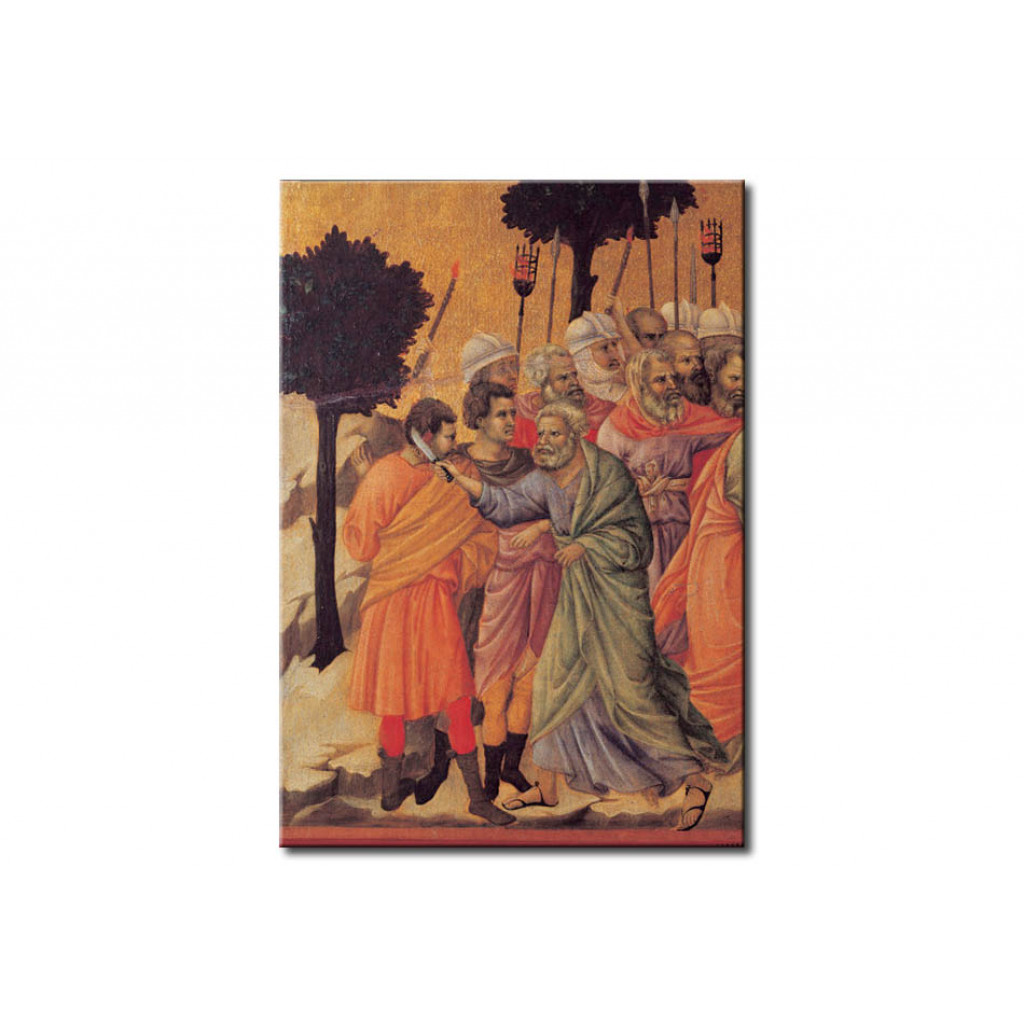 Schilderij  Duccio Di Buoninsegna: Christ Taken Prisoner