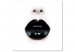Canvas Black gold - a photo of a face with extravagant lip makeup 120435