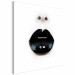 Cadre déco Or noir - une photo d'un visage avec des lèvres extravagantes 120435 additionalThumb 2