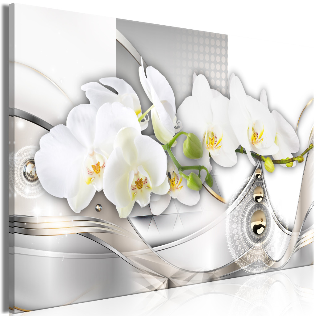 Schilderij Pearl Dance Of Orchids [Large Format]