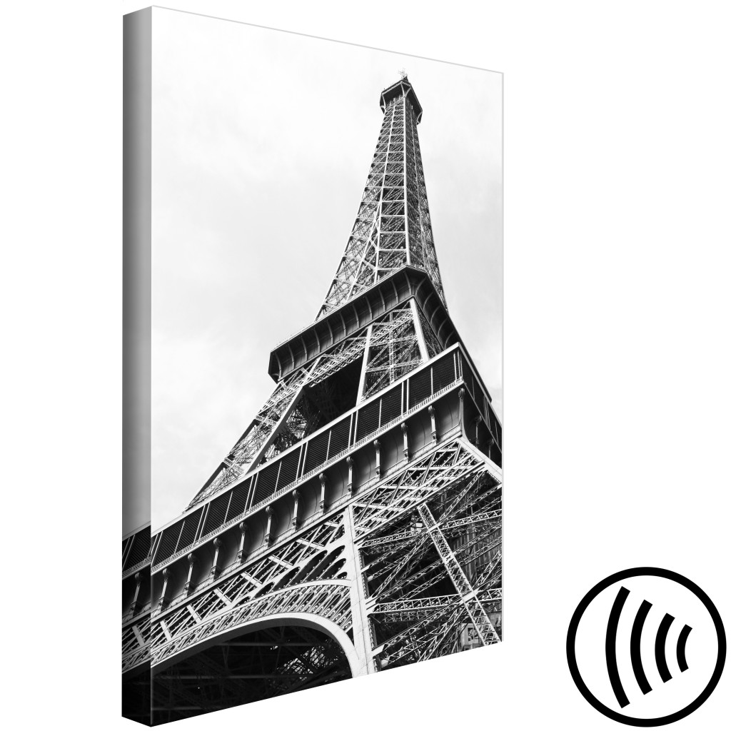 Schilderij  Parijs: Architecture 016 (1 Part) Vertical