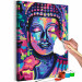 Quadro da dipingere Buddha's Crazy Colors 132035 additionalThumb 3