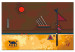 Wandbild zum Malen nach Zahlen Vasily Kandinsky: Brownish 134835 additionalThumb 5