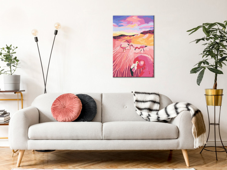 Paint by number Flamingos  137935 additionalImage 2