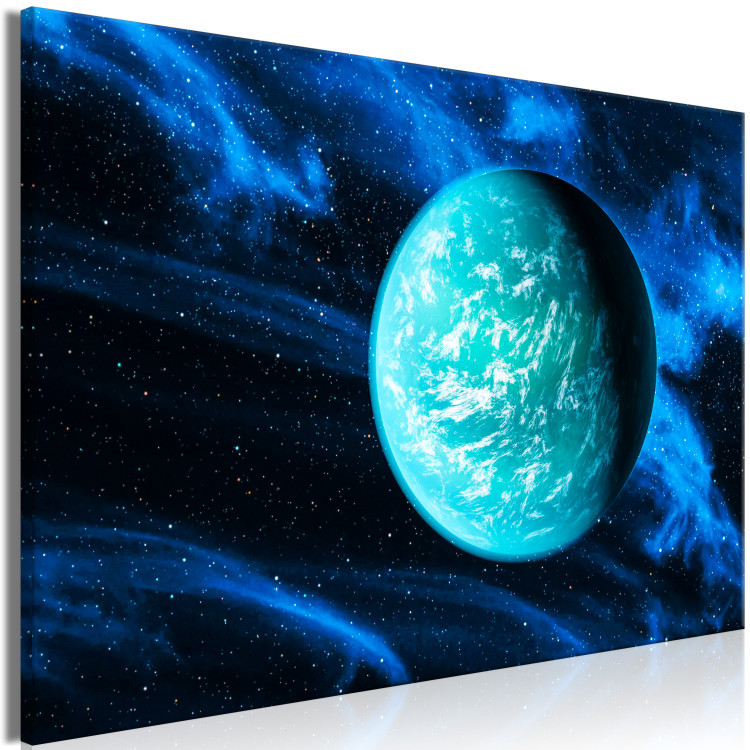 Canvas Blue Planet - Dark Space Graphics 146335 additionalImage 2