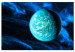 Canvas Blue Planet - Dark Space Graphics 146335