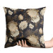 Kissen Velours Bouquet of the night - an elegant floral composition in shades of gold 147135 additionalThumb 2