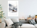Wall Poster Winter Morning - Sunrise Landscape Over the Mountains, a Cottage and a Forest 148435 additionalThumb 10