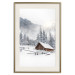 Wall Poster Winter Morning - Sunrise Landscape Over the Mountains, a Cottage and a Forest 148435 additionalThumb 27