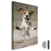 Målning AI Dog Jack Russell Terrier - Joyful Animal Jumping From Bed Into Owner’s Arms - Vertical 150235 additionalThumb 8