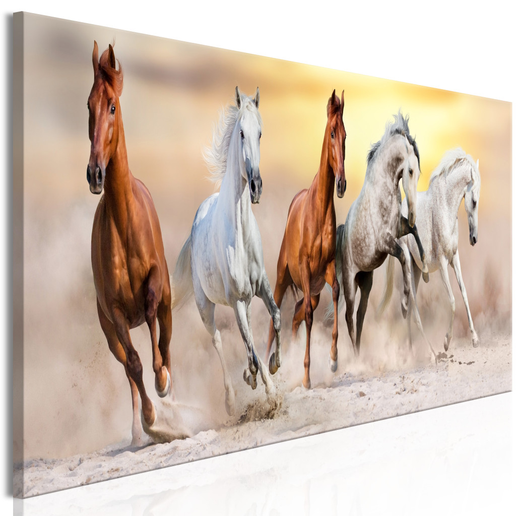 Schilderij Herd Of Horses [Large Format]
