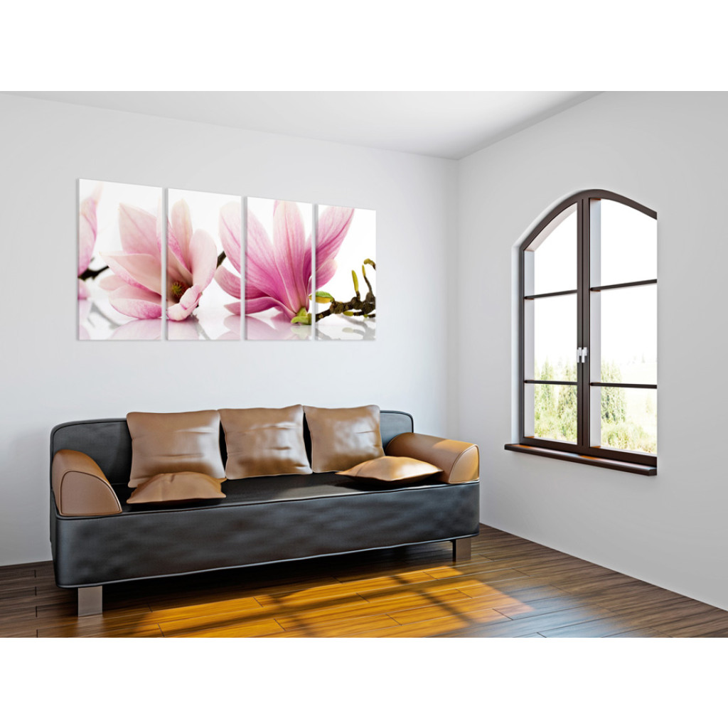 Schilderij  Magnolias: Pure Magnolias
