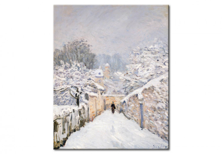 Reproducción de cuadro Nieve en Louveciennes 53935