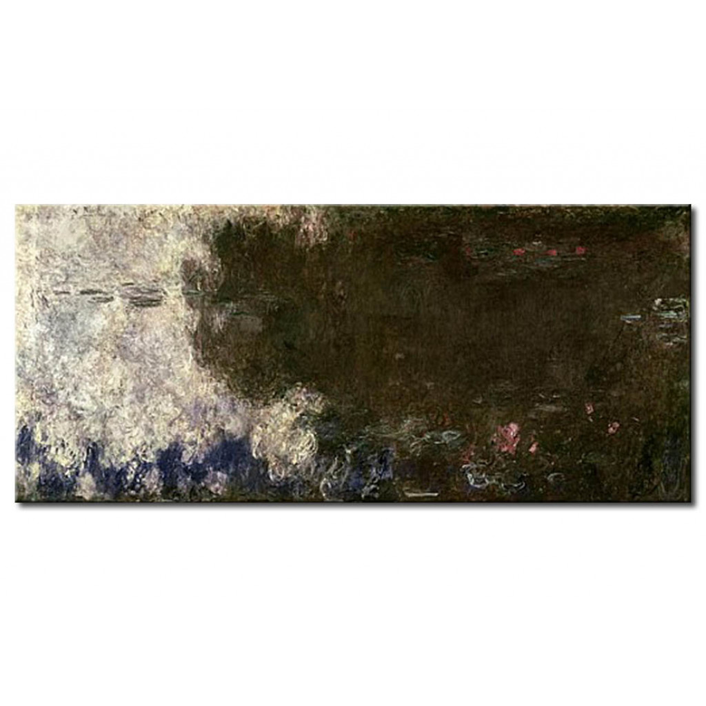 Schilderij  Claude Monet: The Waterlilies - The Clouds (right Side)