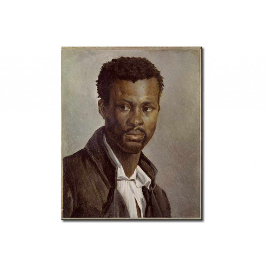Cópia Impressa Do Quadro Portrait D'un Negre