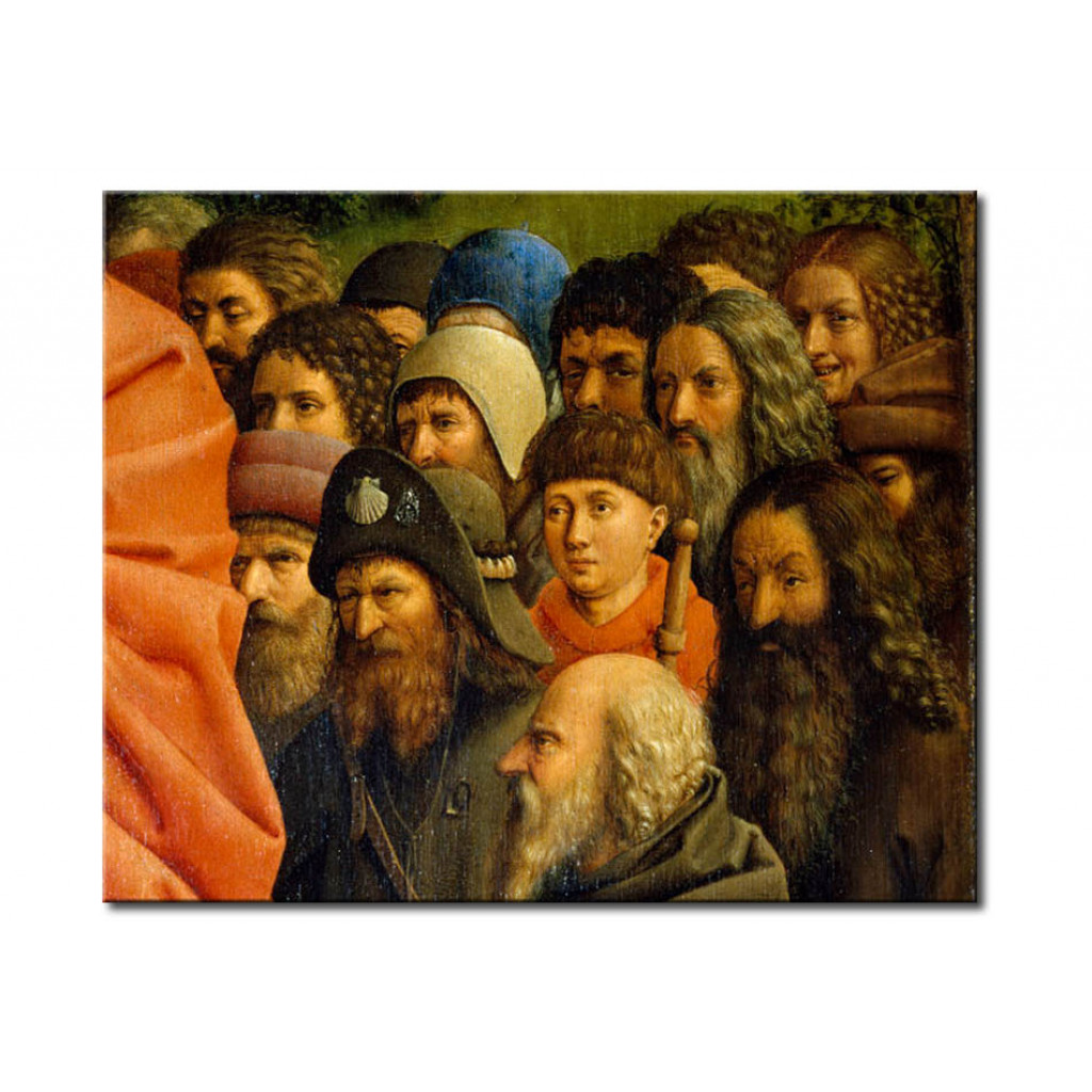Schilderij  Jan Van Eyck: The Pilgrims
