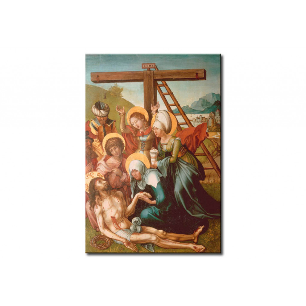 Schilderij  Albrecht Dürer: The Lamentation Of Christ