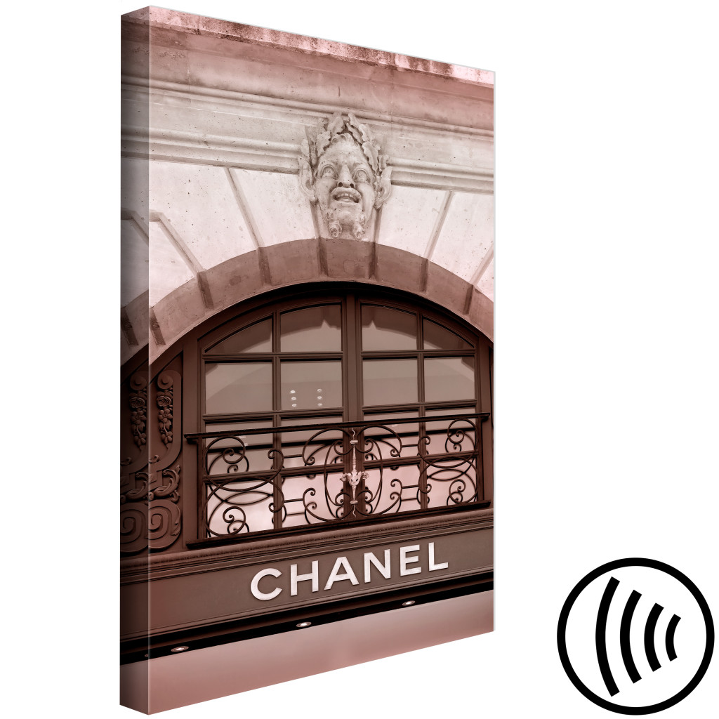 Schilderij  Jeugd: Chanel Boutique (1 Part) Vertical