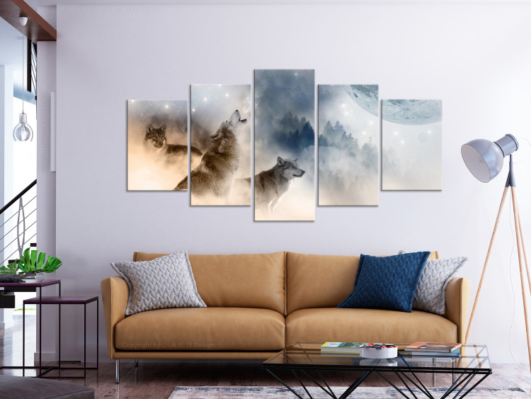Canvas Art Print Pack (5 Parts) Wide 126845 additionalImage 3