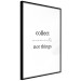 Wall Poster Collect Moments Not Things - Minimalist Typography on a White Background 146145 additionalThumb 5