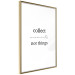 Wall Poster Collect Moments Not Things - Minimalist Typography on a White Background 146145 additionalThumb 8