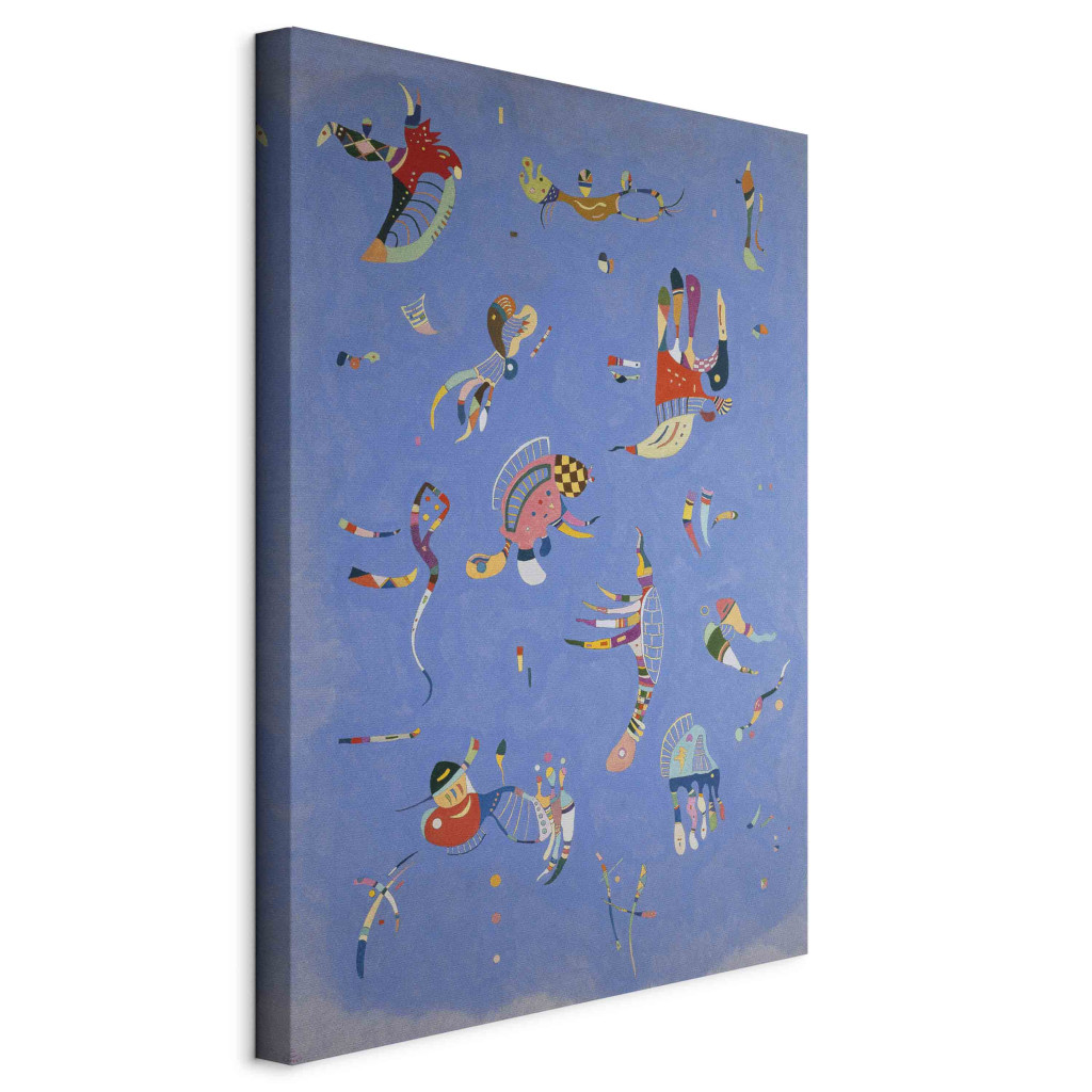 Duży Obraz XXL Błękit Nieba - Kompozycja Z Abstrakcyjnymi Formami Kandinsky'ego [Large Format]